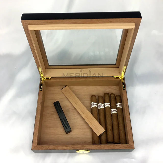 cigarette wooden box humidor cigar box 1520 cigars Desktop Humidor