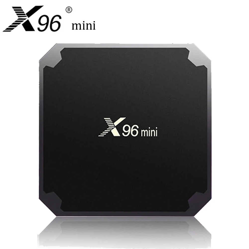 X96mini Android 7 1 X96 Мини Смарт ТВ коробка S905W четырехъядерный 2 Гб 16 4G беспроводной WIFI