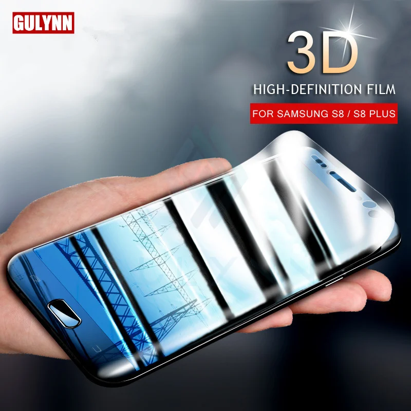 

Ultra Silm Nano Soft Screen Protector For Samsung Galaxy S9 S8 S7 6 Edge Full Cover 3D Curved Protective Film For Galaxy Note 8