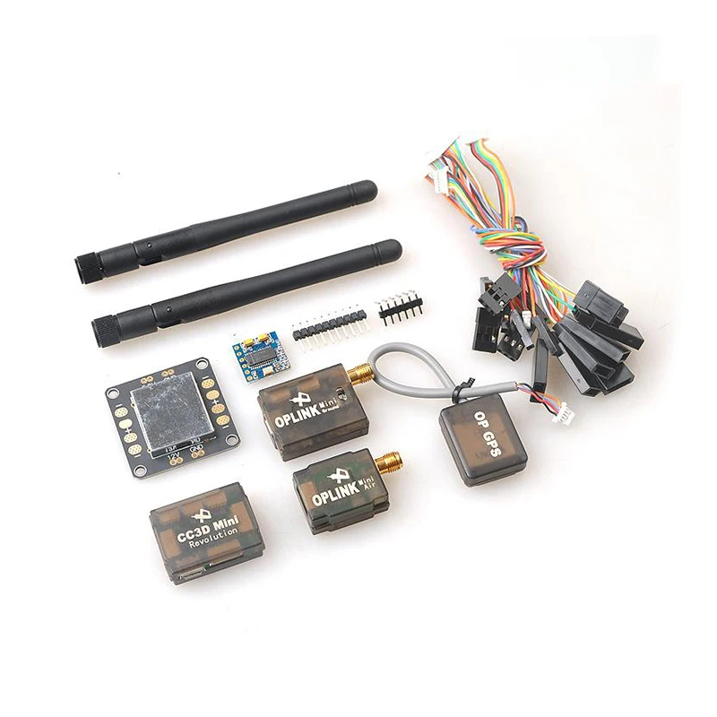 

Mini CC3D Combo Set Revolution Flight Controller + OP GPS + OSD + OPlink 433mhz Mini Kit transmission for FPV Drone Airplanes