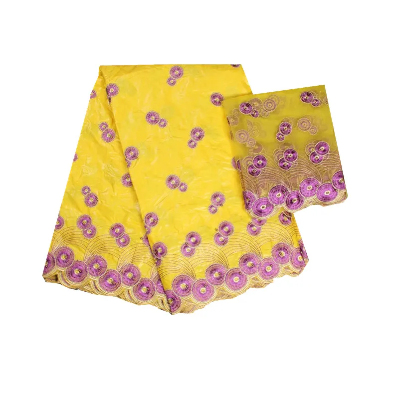 Базен Riche кружевной ткани мода Getzner вышивка кружева для женское платье в