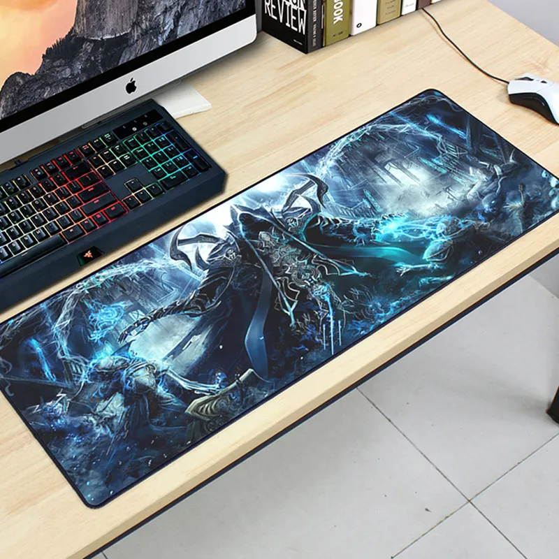 

900x400mm Large Non-slip Rubber Computer Gaming Mouse Pad Keyboard Mechanical Tapis De Souris Lockedge Mouse Pad Gamer Muismat