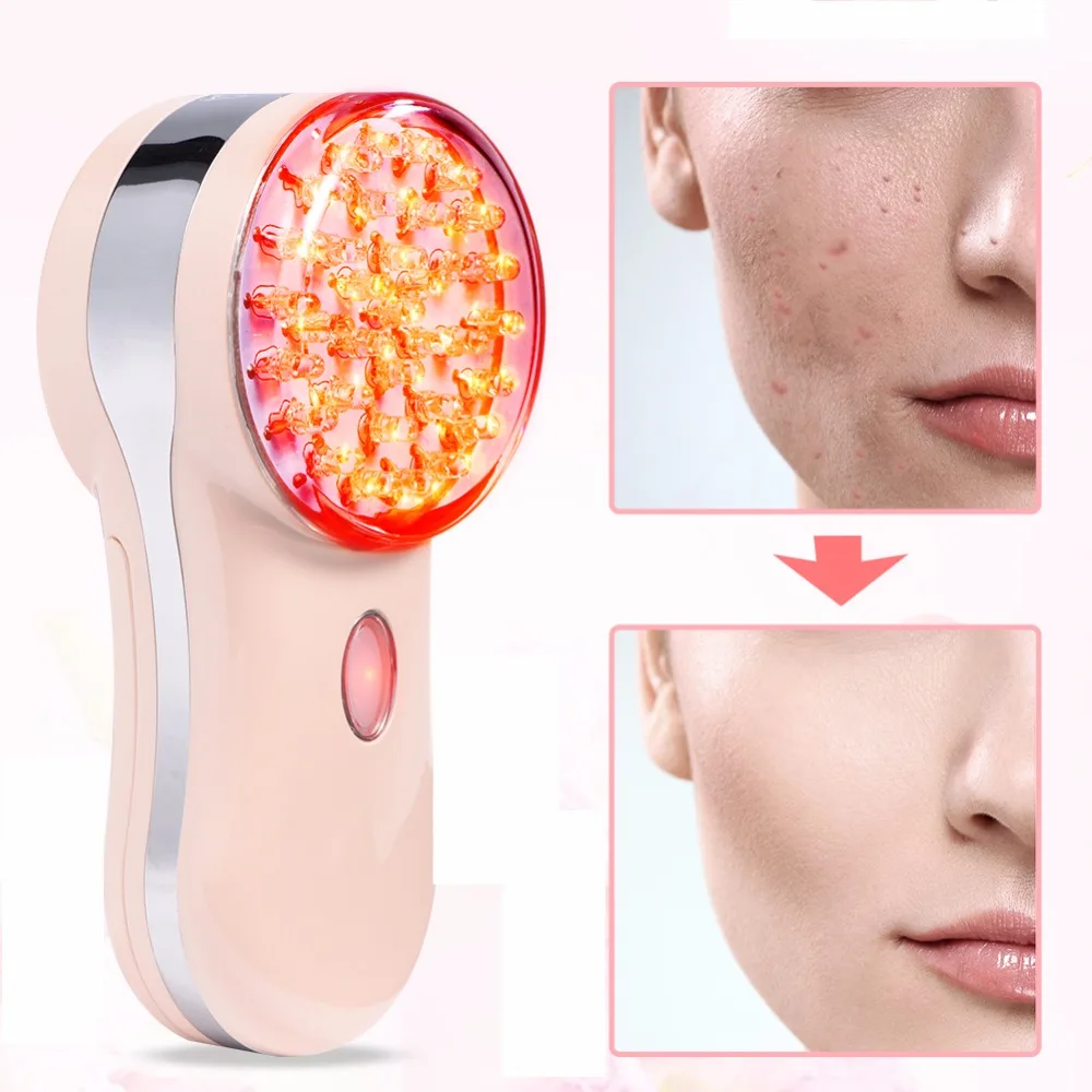 

LED Facial Skin Tightening Acne Removal Machine Anti Age Face Lifting Light Therapy Photon Tender Skin Phototherapy Treatment