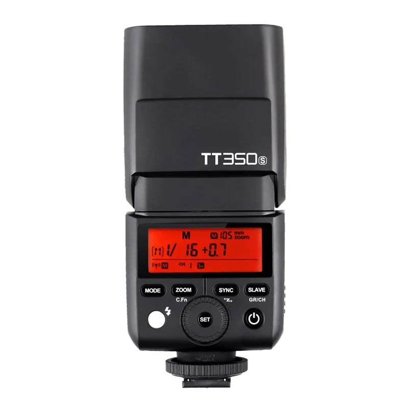 Godox TT350 Миниатюрная лампа-вспышка компактная вспышка 2,4 ГГц HSS 1/8000s ttl GN36 для камер Canon или Nikon или sony Fujifilm lumix Olympus