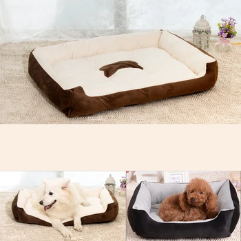 

PP Cotton Pets Dogs Beds House For Cat Soft Material Dog House High Quality Pet Dog Beds Mats 4 Sizes House Casinha Cachorro