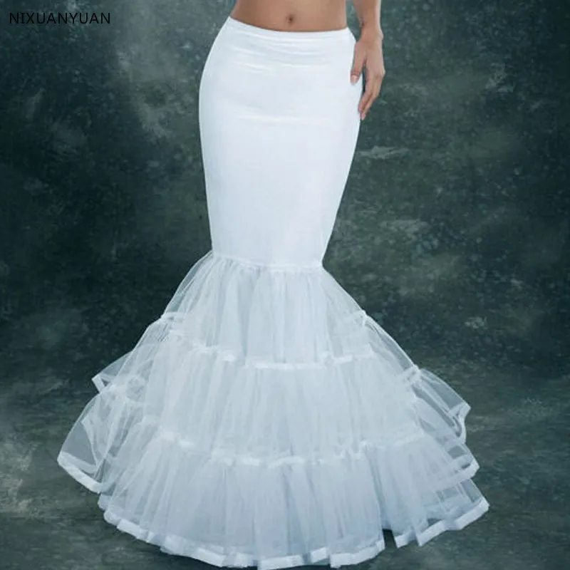 YJSFG-HOUSE-Fashion-Women-Skirts-Mermaid-White-1-Hoop-formal-Skirts-Petticoat-Crinoline-Skirt-Slip-Lace_3