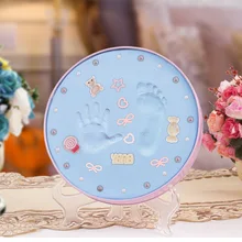 

Baby Care Air Drying Soft Modeling Colored Clay Handprint Footprint Imprint Kit Casting Parent-child Hand Inkpad Fingerprint