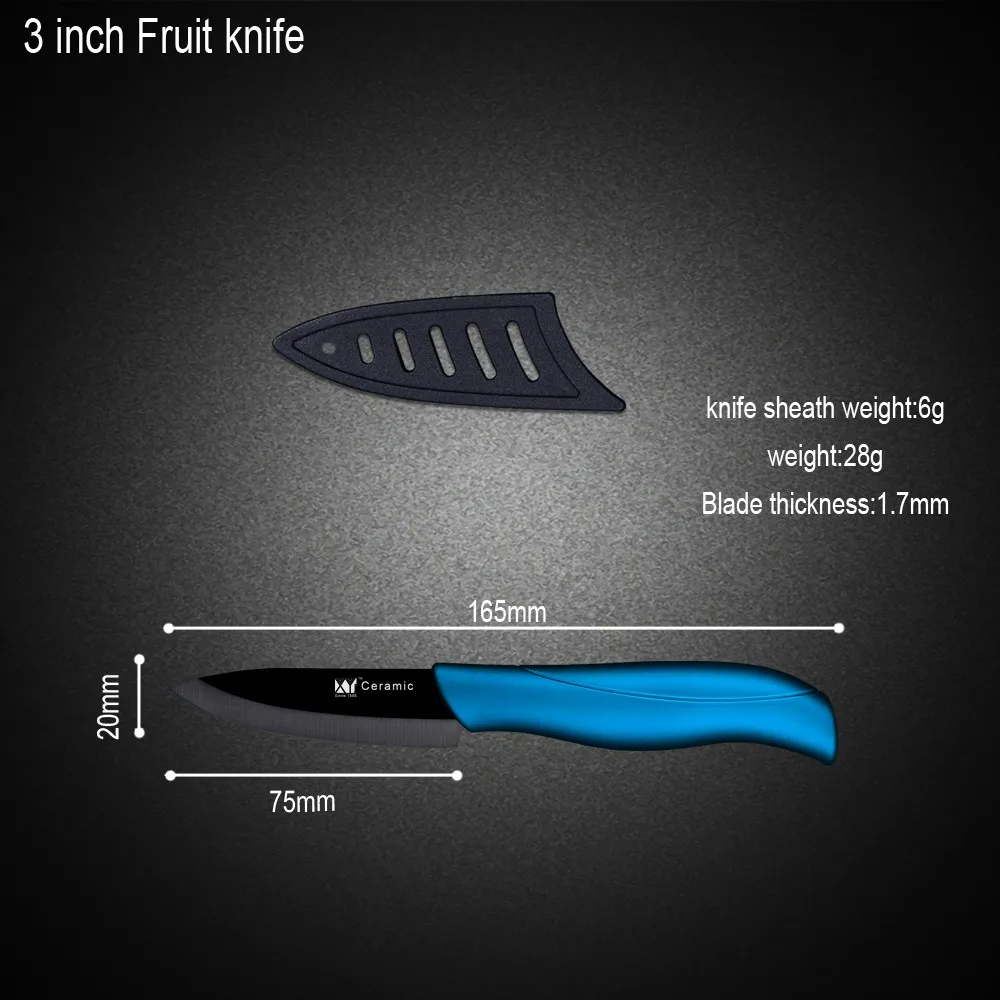 Набор нетоксичных керамических ножей Sharp " 4" " для очистки овощей, кухонные ножи с черным лезвием, Лучшие ножи для кухонных продаж
