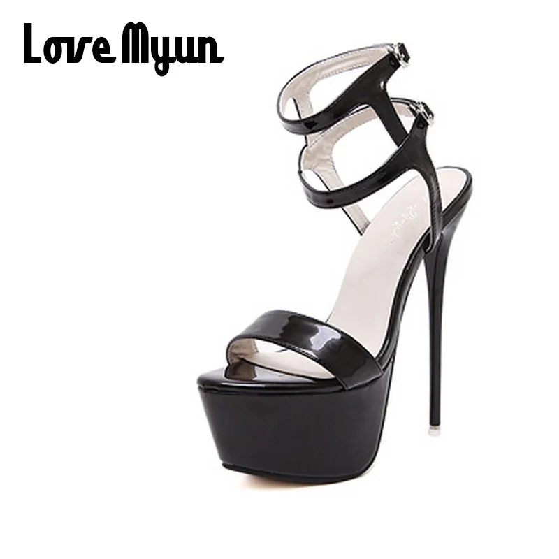 2019 New fashion shoes Women Sandals Heel Pumps Sexy platform Pointed Toe lady Super high heels 17cm Shoes big size 46 PA-98 2019 New fashion shoes Women Sandals Heel Pumps Sexy platform Pointed Toe lady Super high heels 17cm Shoes big size 46 PA-98