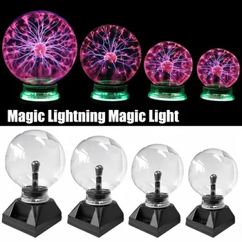 

Magic Plasma Ball Touching Sound Sensitive Plasma Lamp Light for Parties Decorations Kids Bedroom YJS Dropship