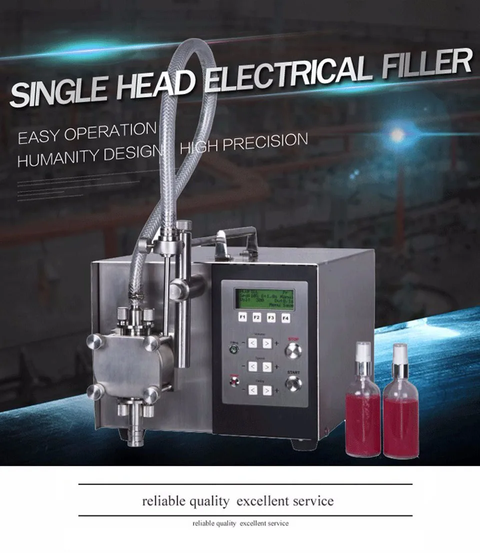 Digital liquid filling machine 3