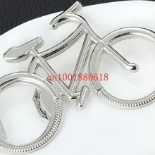 100 шт./лот FedEx DHL велосипедный металлический открывалка для бутылок велосипед открывалка для бутылок пива рекламный свадебный подарок