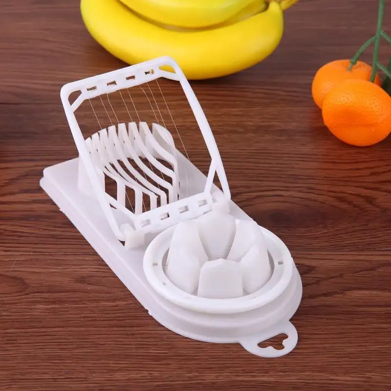 

Practical 2 In 1 Boiled Egg Slicer Stainless Steel ABS Egg Mold Slicer Egg Cutter Multifunction Kitchen Gadgets Tools