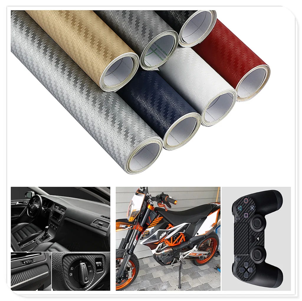 30x127cm 3D 5D CAR Carbon Fiber Wrap Film sticker FOR Renault Sand-up Ondelios Thalia Nepta Altica Z17 Vel Modus Egeus 20 | Автомобили и