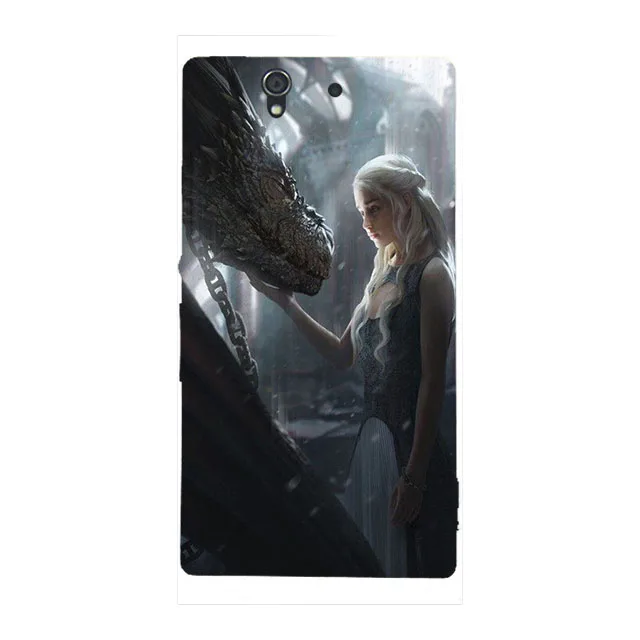 Чехол для sony Xperia Z L36H L36I C6603 C6602, жесткий чехол с милыми животными для sony Xperia Z L 36H L36I C6603, чехол с принтом - Цвет: L150
