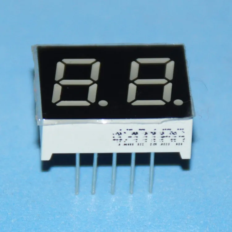 

5pcs Display 7Segmento 2BIT Digital Tube 0.4inch LED Display Cube Signs Common Cathode or Common Anode 0.4" 7Segment LED Display