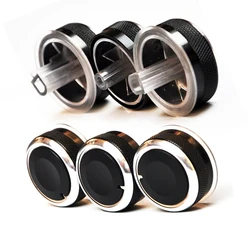 3pcs/set For Toyota old corolla before 2016 car ac knob aluminum alloy air conditioning knobs For BYD F3 F3R heat control switch