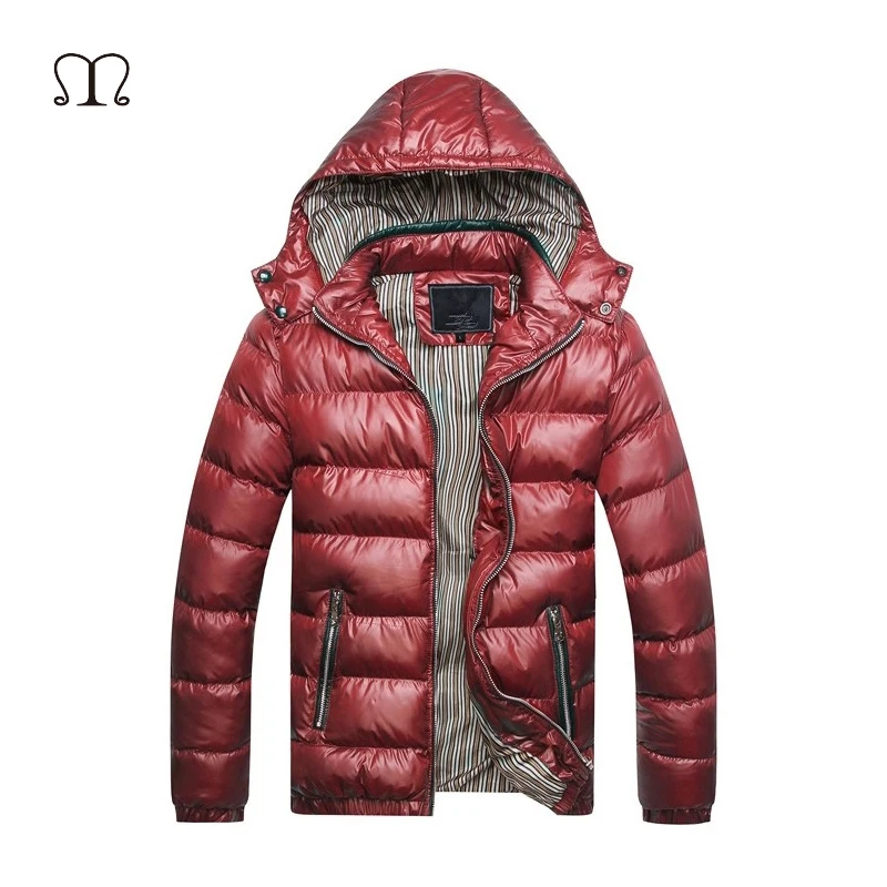 

Men's Outwear 2019 Fashion Autumn Warm Winter men Jackets Parka Brand Slim Fit Hooded male Coats Casual Windbreak Jackets