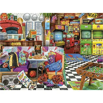 

5D DIY Diamond Painting Cross Stitch full square Diamond Embroidery gaming room Needlework rhinestone Wall Stickers Home Decor