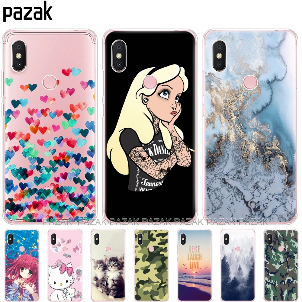 

silicone case for Xiaomi Redmi S2 Y2 Cases Back Cover Phone shell Xiaomi Redmi Y2 bumper Hongmi S2 y2 Coque Full Protection Soft