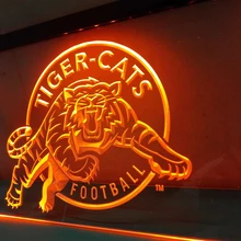 LD416-Тигр-Кошки-Футбол светодиодный неоновый свет знак домашнего декора ремесла