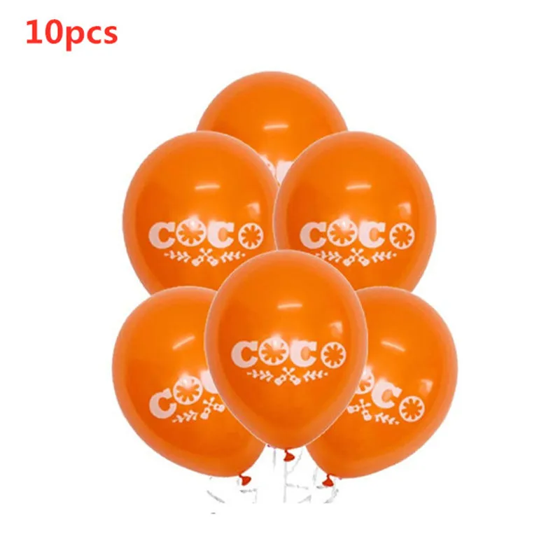 orange Mtonge Te coco тема алюминиевая фольга 12 и 18 дюймов воздушные шары Дети День рождения украшения поставки вращать надувные шары - Цвет: orange