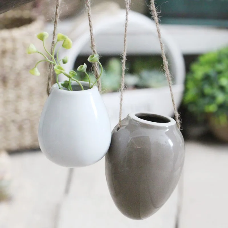 Ceramic hanging vase01