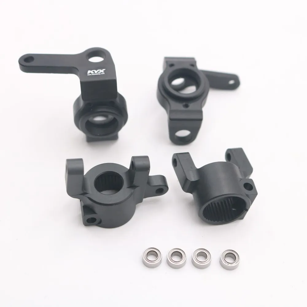 

KYX Racing SCX10 II Metal Steering Knuckle + C Hub Set CNC for 1/10 RC Crawler Car Axial SCX10 II 90046