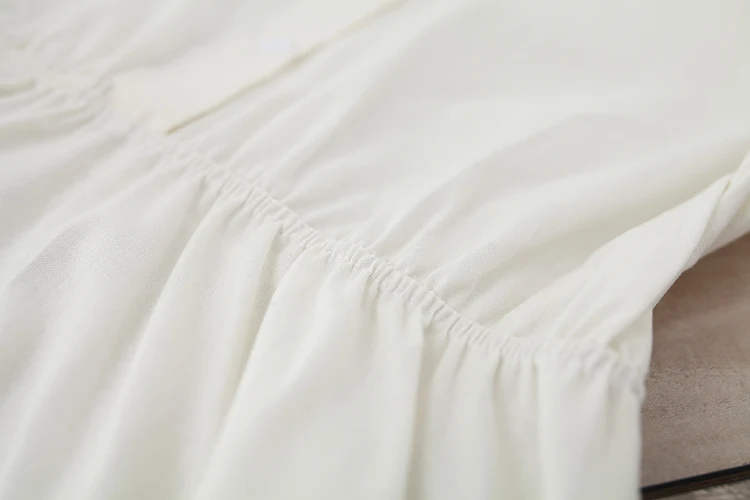 Японское женское белое платье в консервативном стиле, элегантное хлопковое платье с отложным воротником, Mujer Vestidos, милое клетчатое платье с длинными рукавами и бантом для девочек