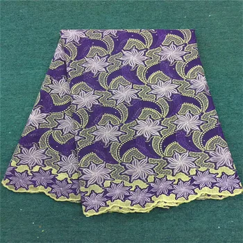 

Multi Color Stoned African Swiss Voile Lace In Switzerland High Quality 2018 Nigerian Swiss Cotton Lace Lace Material In Fabric