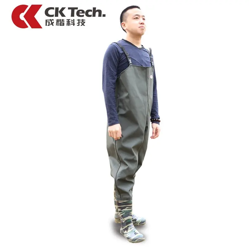 Authentic tech professional wader wading water waterproof overalls ...