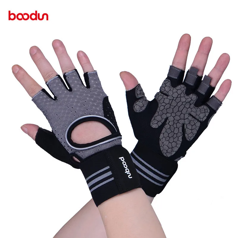 Half Finger Weight Lifting Sports Gloves Non Slip Men Women Fitness Training Gloves Body Building Outdoor Equipment 7181079