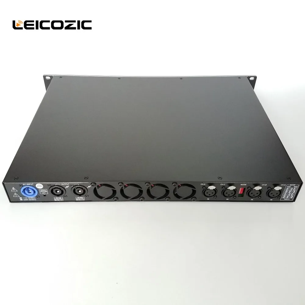 Leicozic DX4150 4-канальный pro аудио усилители 150 w x4 RMS 4 Ом 250 Вт усилитель мощности pro звуковой усилитель аудио усилитель мощности для сцены