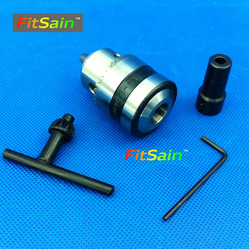 FitSain 8mm B10 зажимной мини патрон 0 6 мм для вала двигателя 8 Соединительный шток