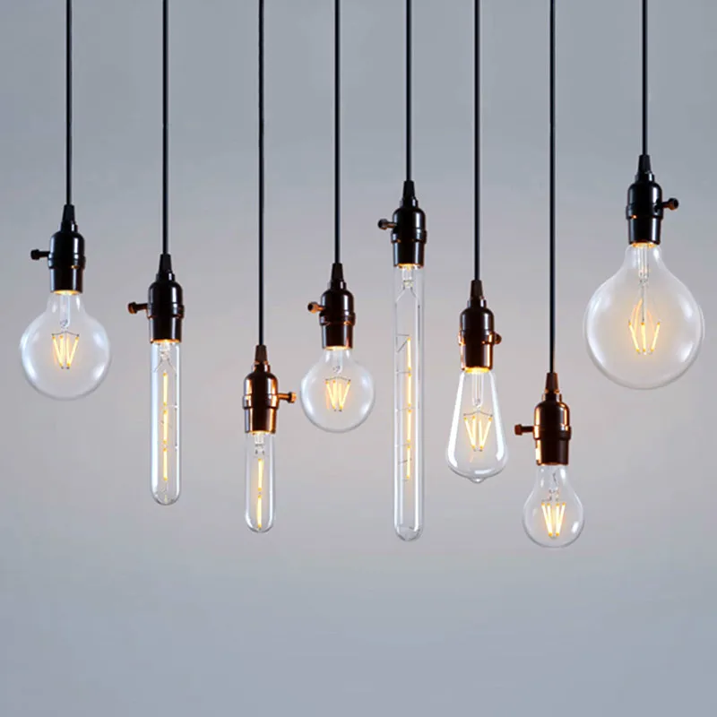 

bulbs droplight of restoring ancient ways Warm light bar restaurant archaize nostalgic decoration lamps and lanterns