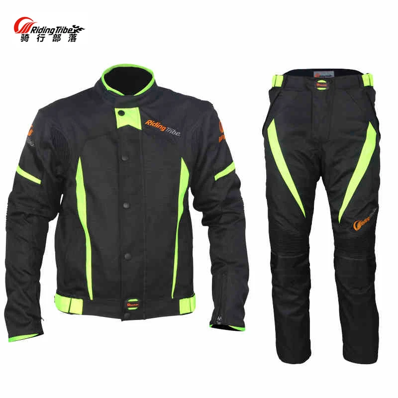 

Riding Tribe Reflective Winter Motorcycle jackets&Pants Waterproof Jersey racing suits Motor Jaqueta Motocross jacket clothing