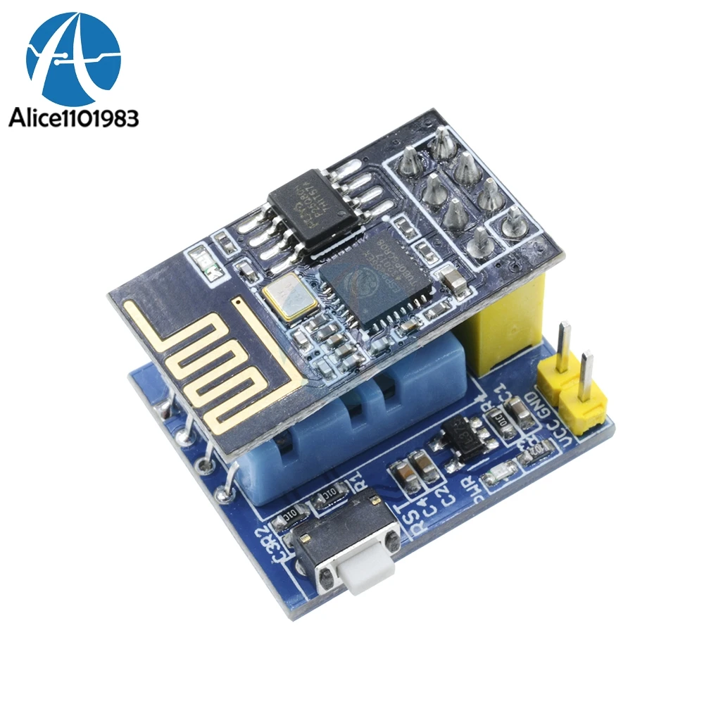 Модуль датчика температуры и влажности ESP8266 ESP-01 ESP-01S DHT11 esp8266 Wi-Fi NodeMCU умный дом IOT с