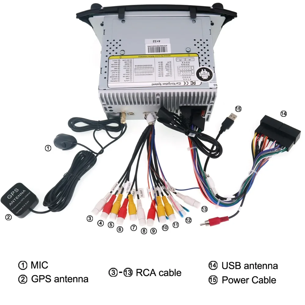 Perfect Android 9.0 4+64GB Car Stereo DVD Player GPS Glonass Navigation For Hyundai I30 Elantra GT 2012+ Video Multimedia Radio headunit 4