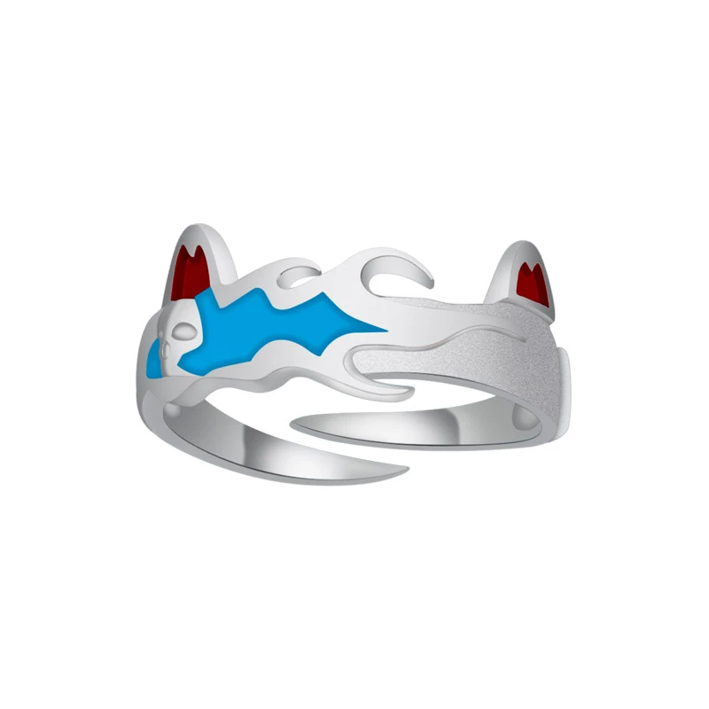 Touhou Project Kaenbyou Rin Rings 925 Silver Jewelry Fashion Cosplay Gift Adjustable Cos Anime Cartoon Ring Halloween Props ring | Украшения