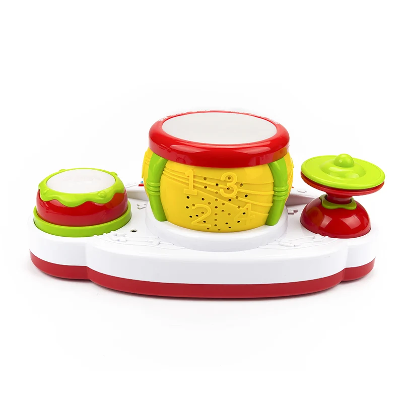  SHUNHUI Baby Musical Instrument Hand Jazz Drum Piano Toys Kids Light Story Song Music Keyboard Lear