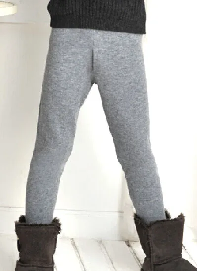 

Free Shipping Boys Cashmere Wool Winter Pants Warm Soft Kids Pants Childrens gift Multicolor Boys Leggings for Boy Italy Design