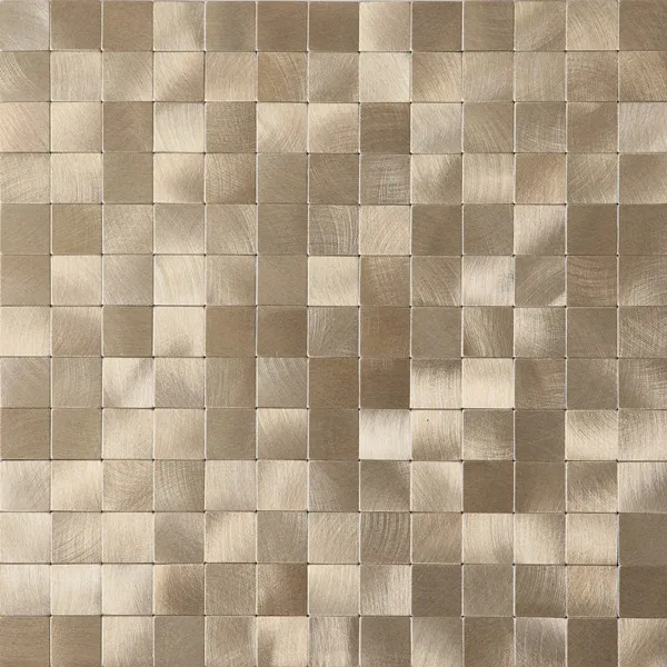 Золотая самоклеящаяся кухонная плитка backsplash алюминиевая LSAP03|tv background|foil tilescrystal