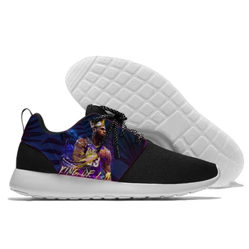

Sport Shoes confortable JoggingLebron James King of LA Los angeles Basketball player logo 2018 Walking Athletic Shoes