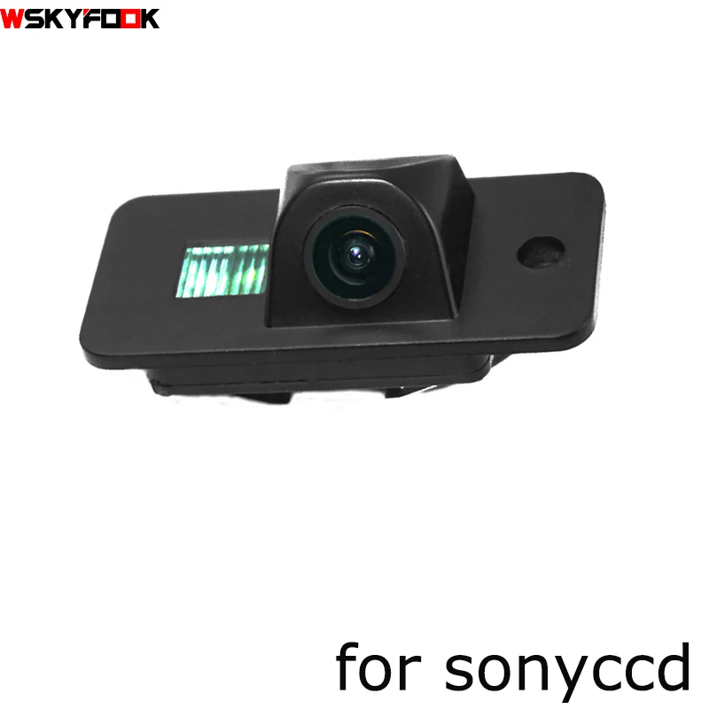 Для SONY/CCD HD задний вид автомобиля резервная камера для 02-11 Audi A4(B6/B7/B8) камера динамическая траектория - Название цвета: for sonyccd