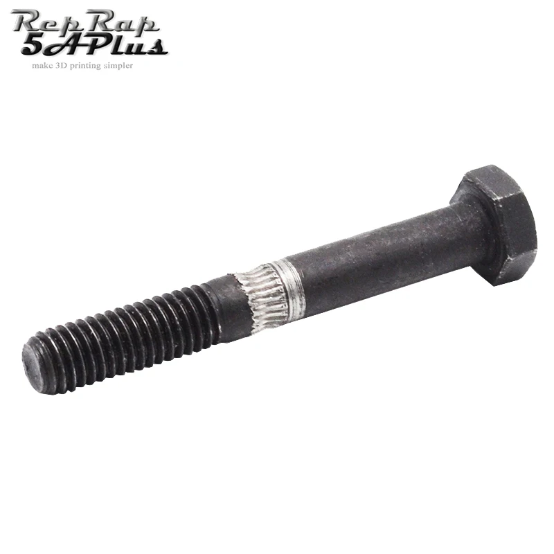 

M8 Hobbed bolt Wade's Extruder Reprap M8 Wire Feed Teeth Space 1mm for 3mm ABS PLA 3d Printer Parts Accessory