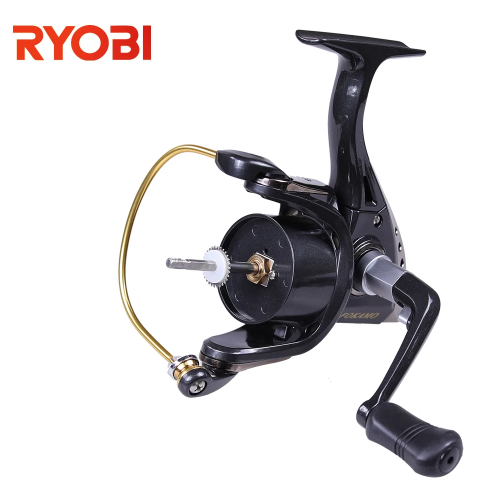 RYOBI FOKAMO Vi 1000-4000 полностью Металлическая мощная спиннинговая катушка для большой рыбы в соленой воде, v-образная большая катушка, спиннинговые Рыболовные катушки для карпа