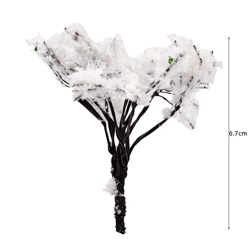 1 шт. мини дерево искусственный сад Миниатюрный смолы ремесло украшение дома микро бонсай для пейзажа растения - Цвет: style 014
