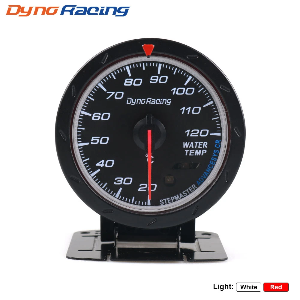 52mm 60mm Digital Dual Gauge Water Temp Meter WHITE/RED SMOKE LED 52mm 60mm Digital Dual Gauge Water Temp Meter WHITE/RED SMOKE LED