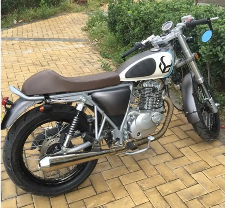 Универсальное заднее боковое зеркало для кафе мотоцикла с ручкой Honda suzuki yamaha kawasaki