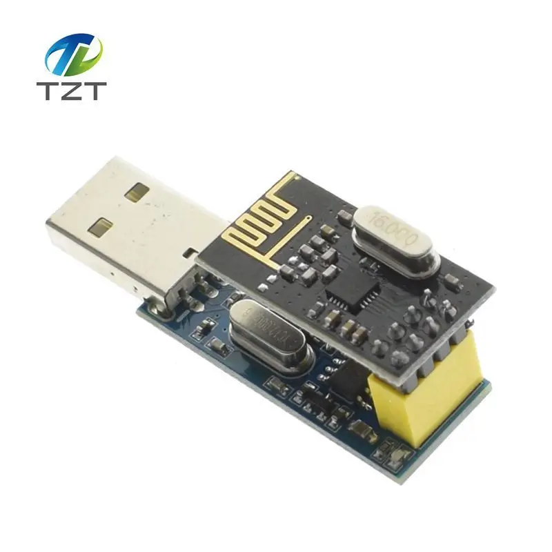 

TZT CH340 USB to Serial Port Adapter Board CH340T + 2.4G NRF24L01+ Wireless Module